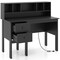 Modern 48 Inch Home Office Desk with Built-In Charging Station and Drawers